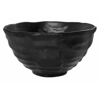 Bowl grande para servir melamina negra essenza