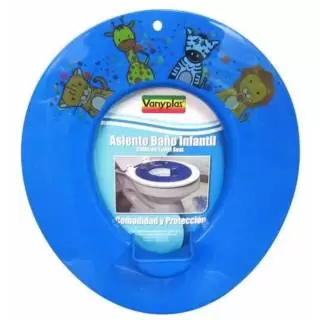 Asiento baño infantil azul Vanyplas