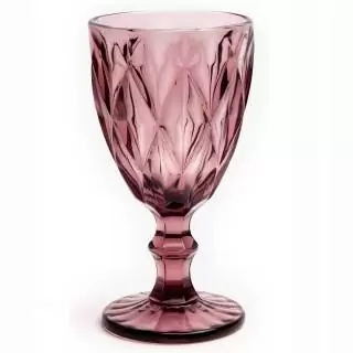 Copa vino-agua 10onz prisma rose vintage oct 