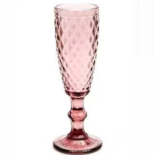 Copa champaña 5.5onz barroco rose vintage oct