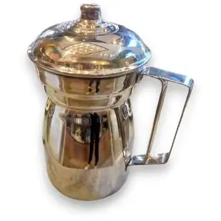 Olleta chocolatera multiusos 9 pocillos con tapa inox ramirez