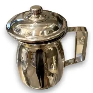 Olleta chocolatera multiusos 6 pocillos con tapa Inox Ramirez 