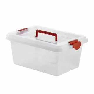 Caja organizadora 8 litros transparente vanyplas
