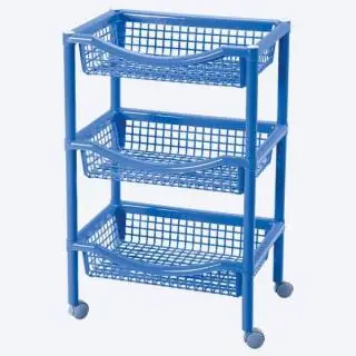Canasta movil azul verano Rimax