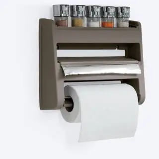 Porta rollo triple mocca Rimax