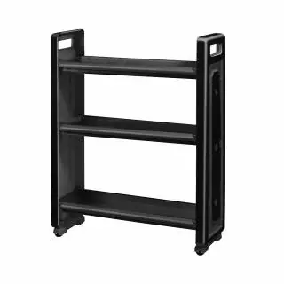 Carrito organizador negro Vanyplas