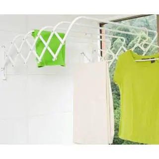 Tendedero de pared 100cm Blanco Rejiplas