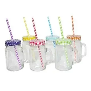 Jarro pitillo 16OZ transparente Alumar