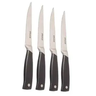 Juego x4 cuchillos para carne talent master Imusa
