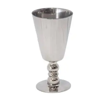 Copa vino vidrio plata Alumar