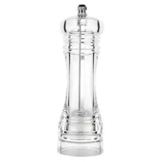 Pimentero acrilico c/molino 18x5.5CM Diomardi
