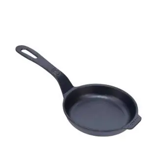 Sarten 4.7 "" / 12CM esmaltada negra mate Victoria 