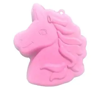 MOLDE DE SILICONA PARA HORNEAR CON DISEÑO DE UNICORNIO REF 723-04961 ALUMAR
