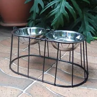 Comedor ovalado pequeño plastificado negro Rejiplas