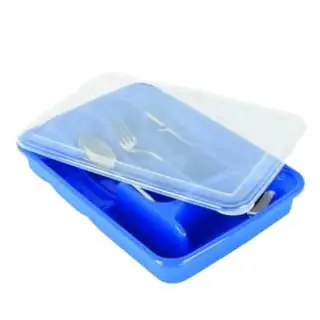 Organizador de cubiertos con tapa NP