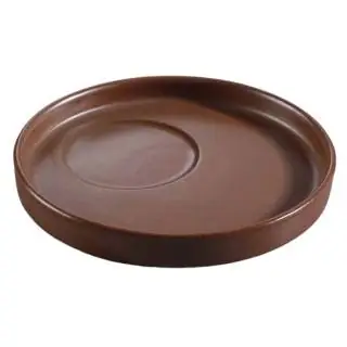 Plato Te 15.5CM Terracota brillante taller Corona