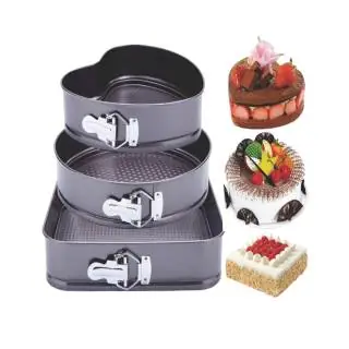 Molde set pasteleria X3 corazon-redondo-cuadrado minitoys