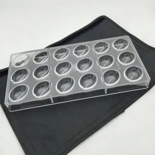 Molde de chocolate policarbonato grano de cafe Vk