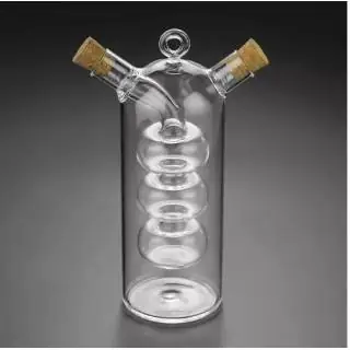 Aceitera doble pared borosilicato 350ml Pachiba