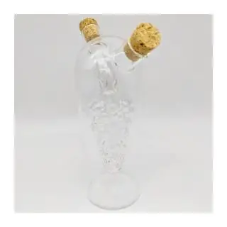 Aceitera doble pared borosilicato 350ml Pachiba
