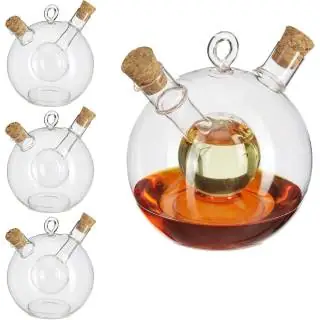 Aceitera doble pared borosilicato 400ml Pachiba