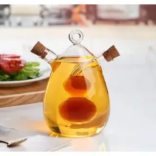 Aceitera doble pared borosilicato 400ml Pachiba