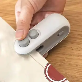 Sellador portatil para bolsas con carga usb Excalibur