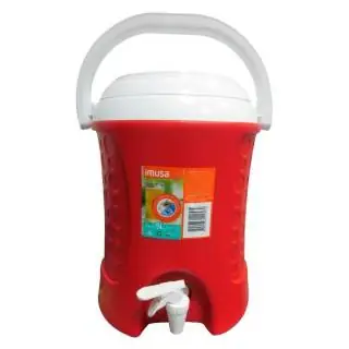 Termo caming 5 litros rojo Imusa